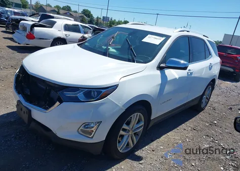 2019 Chevrolet Equinox Premier from USA, damaged, VIN 2GNAXPEX0K6164557